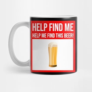 Dad Shirt Father Day Gifts Men Presents - Missing Beer Mug